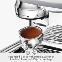 Breville the Oracle™ Jet Automatic Espresso Machine with Grinder & Milk Frother Brushed Stainless Steel