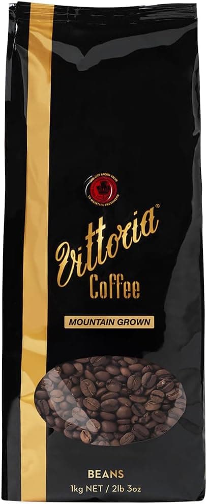 Vittoria Coffee Mountain Grown Coffee Beans 1kg High Altitude
