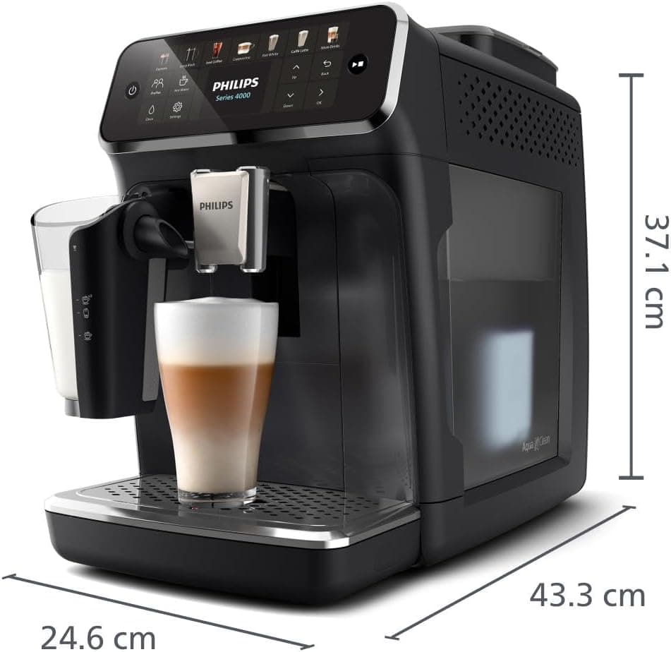 Philips 4400 Series Fully Automatic Espresso Machine – 12 Hot & Iced Coffees B0DZPB5SYX