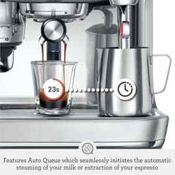 Breville the Oracle™ Jet Automatic Espresso Machine with Grinder & Milk Frother Sea Salt