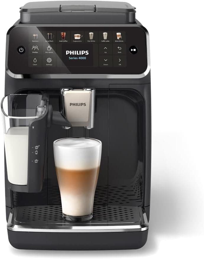 Philips 4400 Series Fully Automatic Espresso Machine – 12 Hot & Iced Coffees B0DZPB5SYX