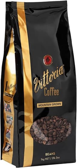 Vittoria Coffee Mountain Grown Coffee Beans 1kg High Altitude