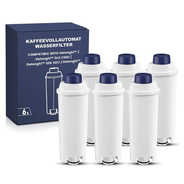 Mutital Pack of 6 Fully Automatic Coffee Machine Water Filters