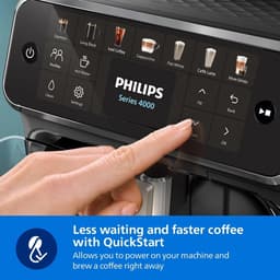 Philips 4400 Series Fully Automatic Espresso Machine – 12 Hot & Iced Coffees B0DZPB5SYX