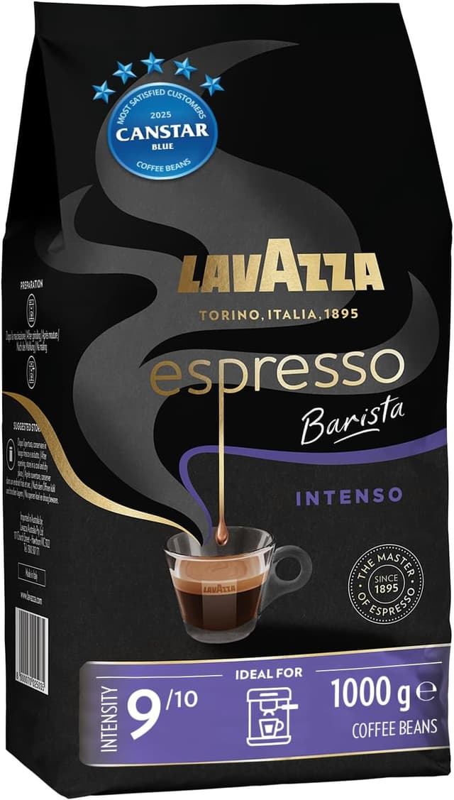 Lavazza Espresso Barista Intenso, 1 Kg Medium Roast