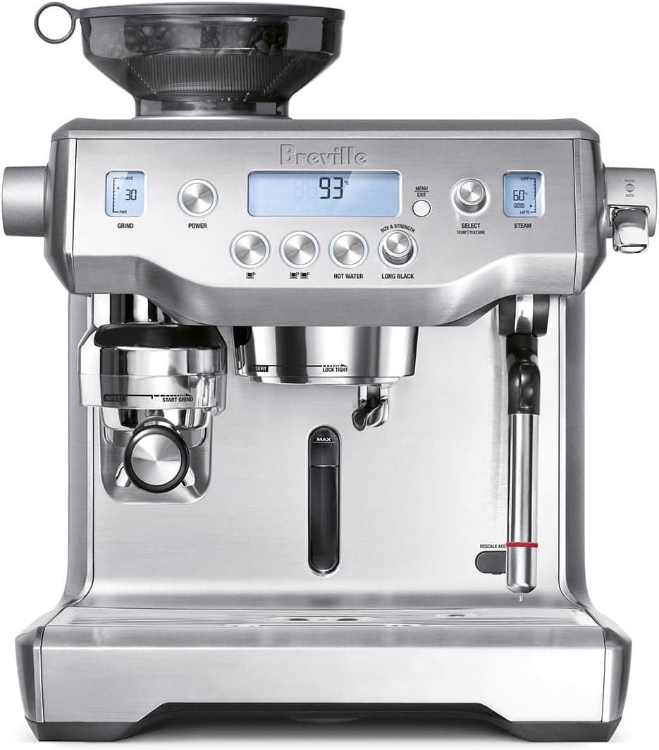 Breville the Oracle Espresso Machine BES980BSS Brushed Stainless Steel