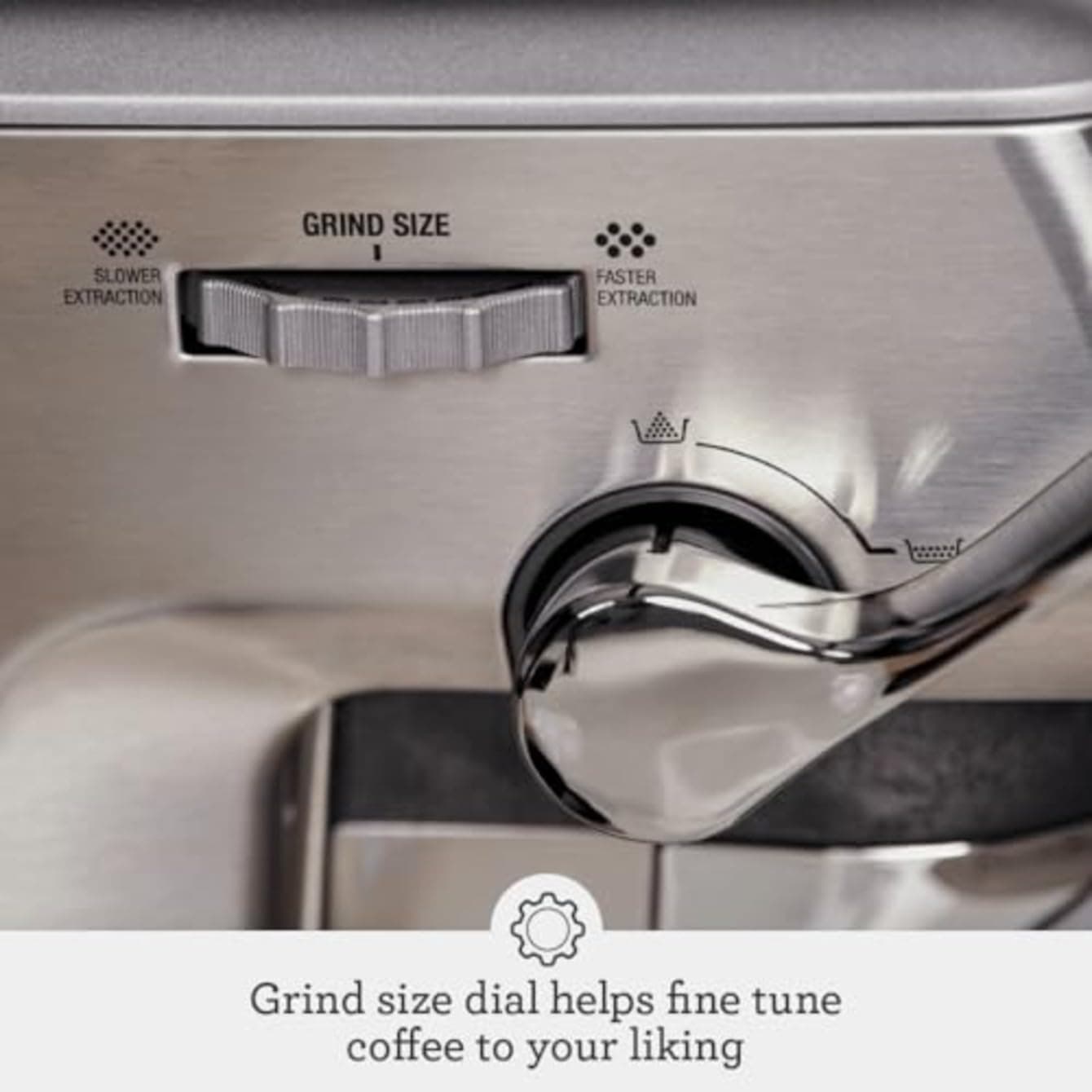 Breville the Barista Express Impress Espresso Machine - Brushed Stainless Steel