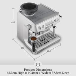 Breville the Oracle Espresso Machine BES980BSS Brushed Stainless Steel