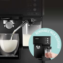 Sunbeam EM5000K Café Barista Coffee Machine | One-Touch Espresso