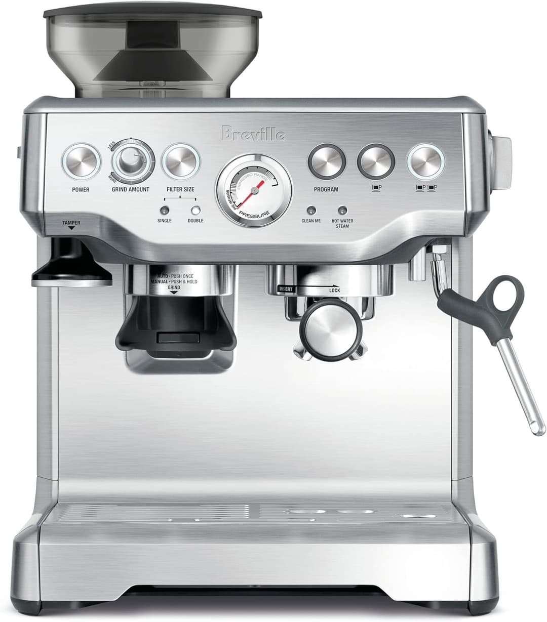 Breville Barista Express Espresso Machine Brushed Stainless Steel