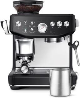 Breville the Barista Express Impress Espresso Machine - Black Truffle