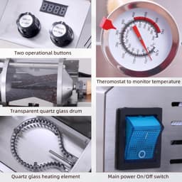PeiQi Coffee Roaster 400g Electric Coffee Bean Roaster Machine