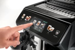 De'Longhi Eletta Explore Perfetto Automatic Coffee Machine with Cold and Hot Automatic Milk Frothing