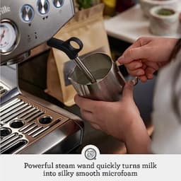 Breville the Barista Express Impress Espresso Machine - Brushed Stainless Steel