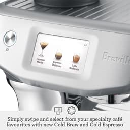 Breville the Barista Touch Impress Coffee Machine Sea Salt