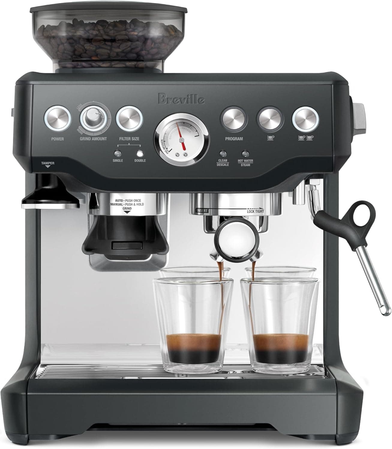 Breville Barista Express Espresso Machine Charcoal