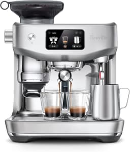 Breville the Oracle™ Jet Automatic Espresso Machine with Grinder & Milk Frother Brushed Stainless Steel