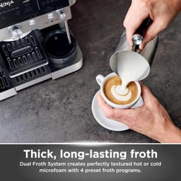 Ninja Luxe Café Premier Espresso Machine - Silver
