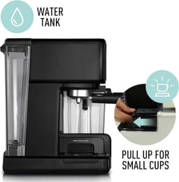Sunbeam EM5000K Café Barista Coffee Machine | One-Touch Espresso
