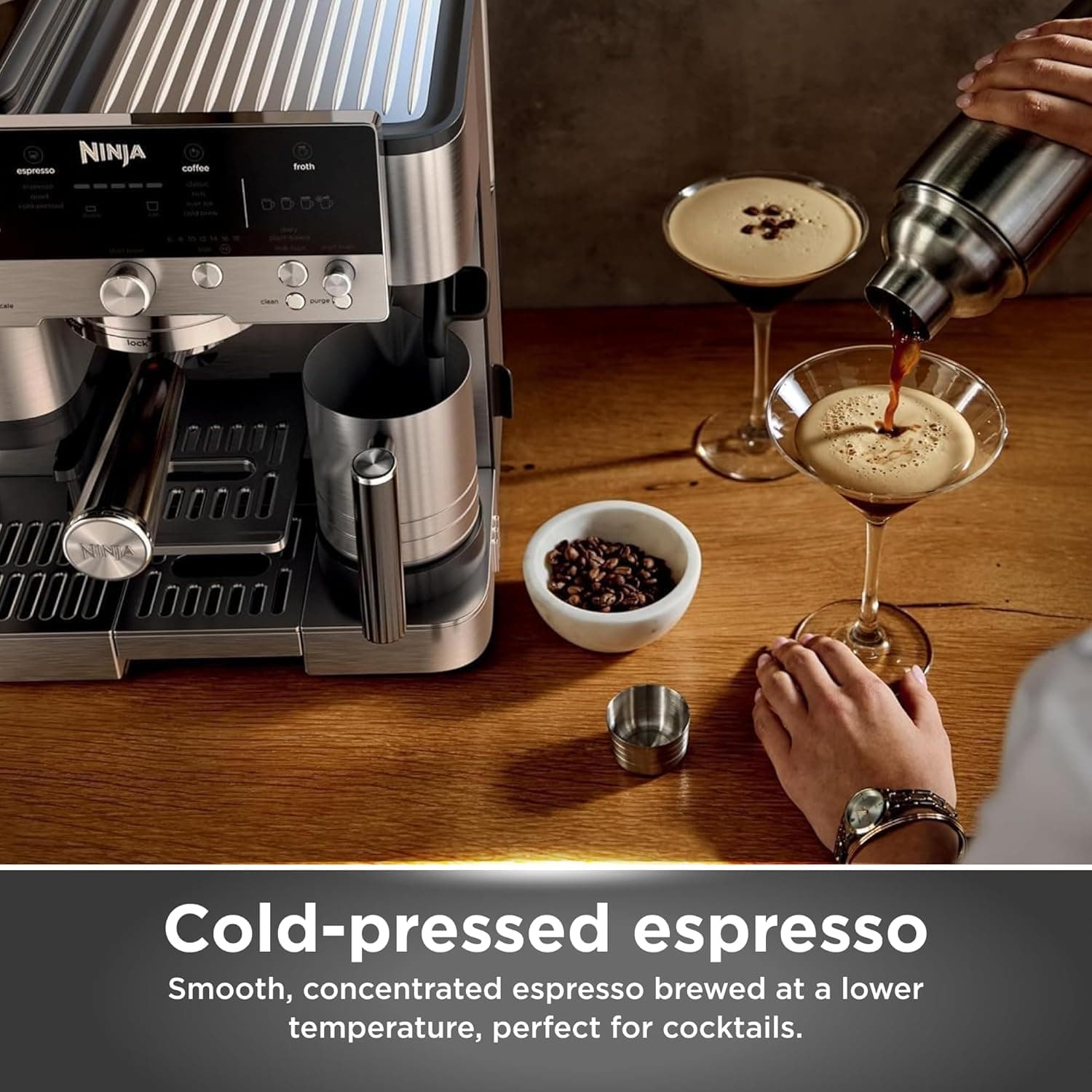 Ninja Luxe Café Premier Espresso Machine - Silver