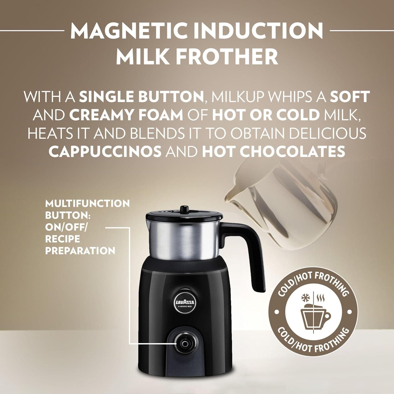 Lavazza A Modo Mio MilkUp Frother